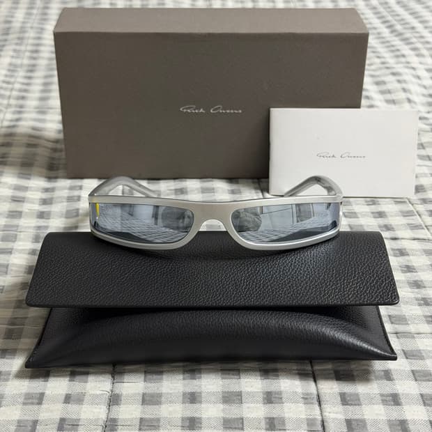 (OS) Rick owens 릭오웬스 fog 미러 선글라스 실버