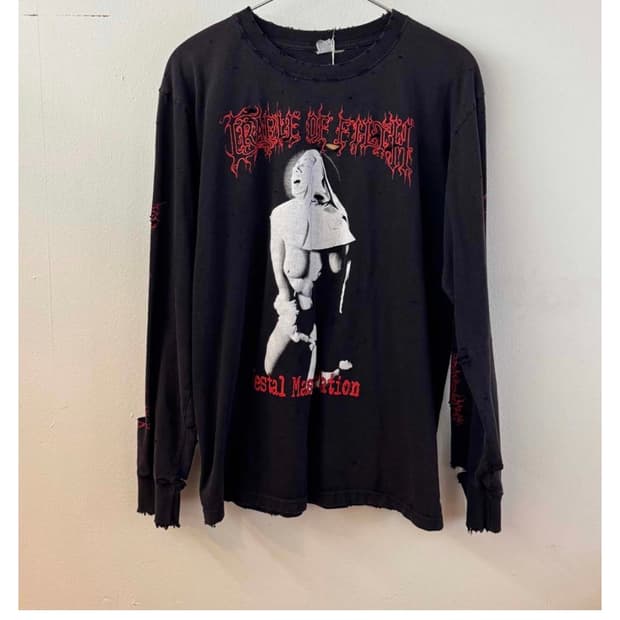 디디에르 웨어 cradle of filth 롱슬리브