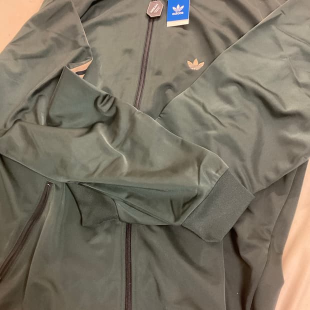 새상품) 아디다스 쉐도우그린 져지 트랙탑