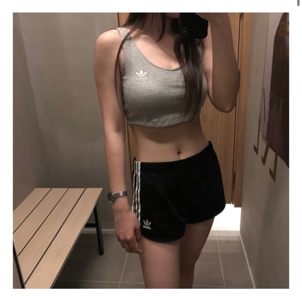 핀터 아디다스 반바지