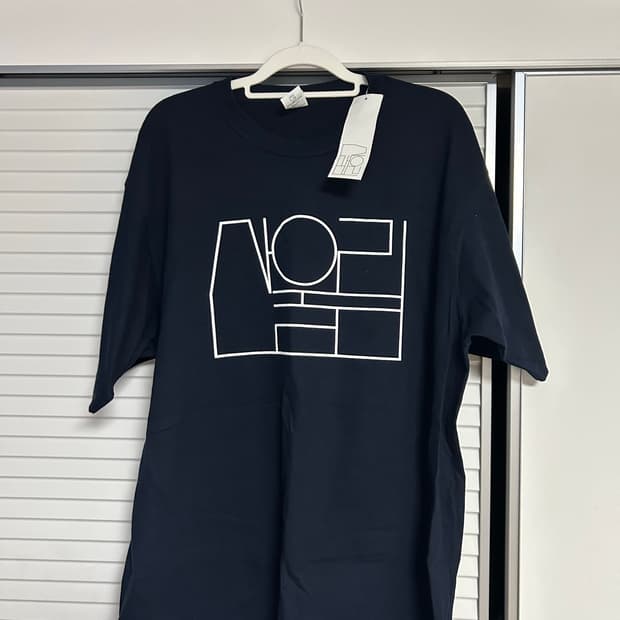 [2XL] 산울림 엠디 굿즈 반팔티 네이비 MD 새상품
