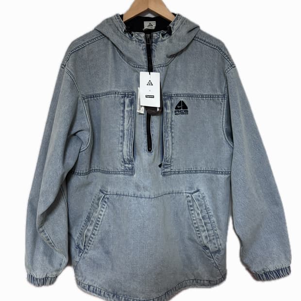 슈프림xACG 데님 아노락 L