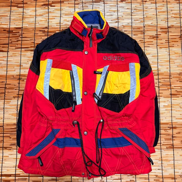 90s 아디다스 멀티컬러 건담 스키 자켓 XL