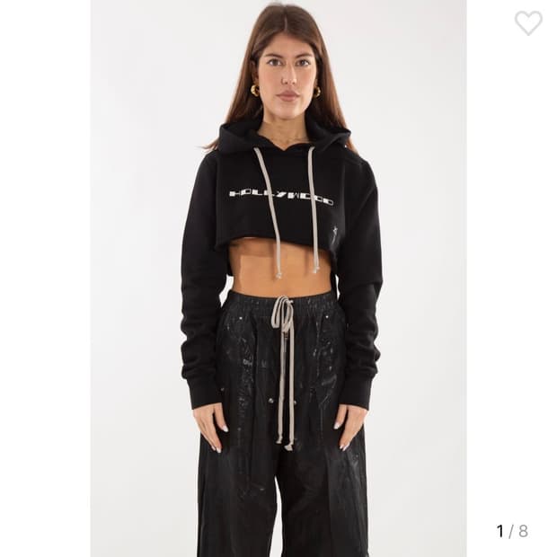 Hollywood Cropped Hoodie
