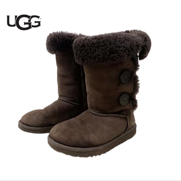 어그단추롱부츠240