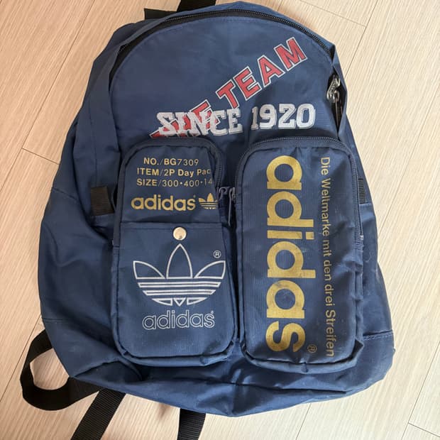아디다스 일본 빈티지 백팩
