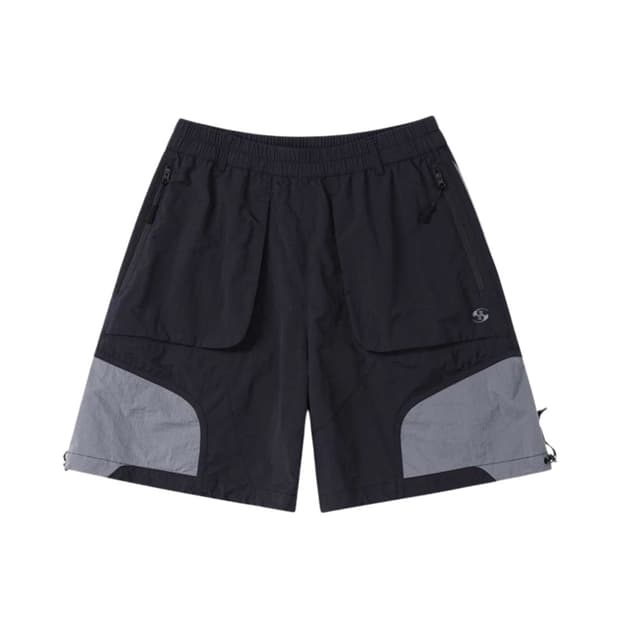 Sansan Gear Nylon Shorts Black 24SS