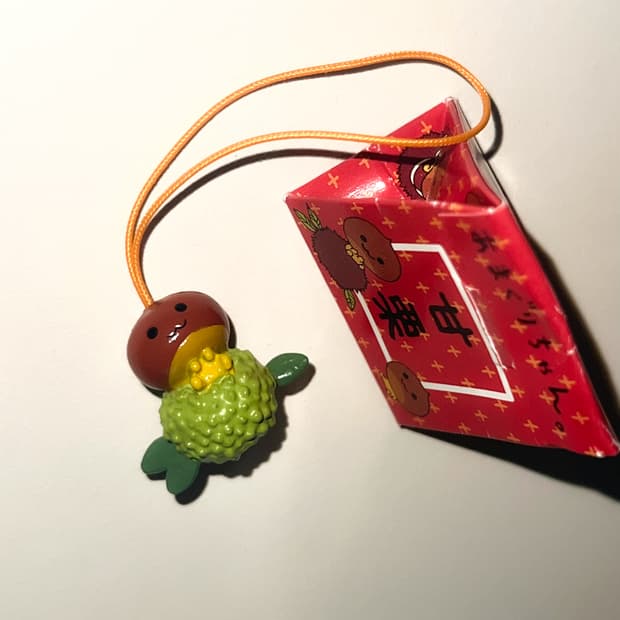 고전 산엑스 아마구리짱 스트랩 키링