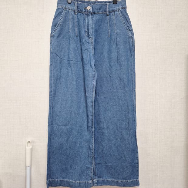 와이드 청 팬츠