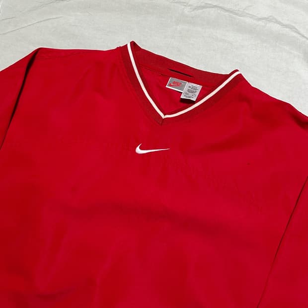 XL 나이키 미드스우시 레드 웜업