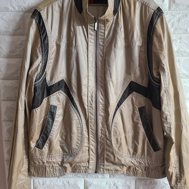 REDOX 남성 봄버 자켓 베이지