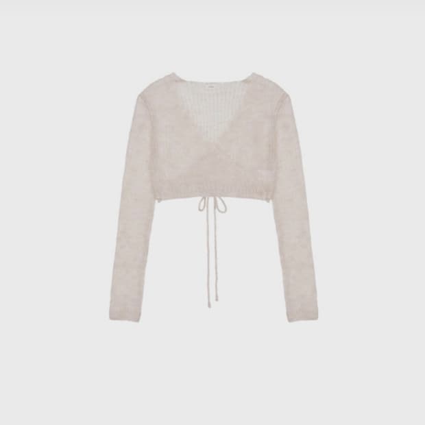 모노하 랩 가디건 멜란지베이지 구해요