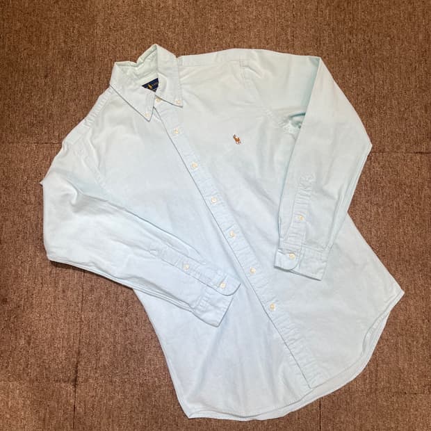  (M) POLO 폴로 랄프로렌 솔리드 셔츠 슬림핏  