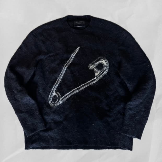 [M] 올세인츠 ERAZE 크루 울 니트