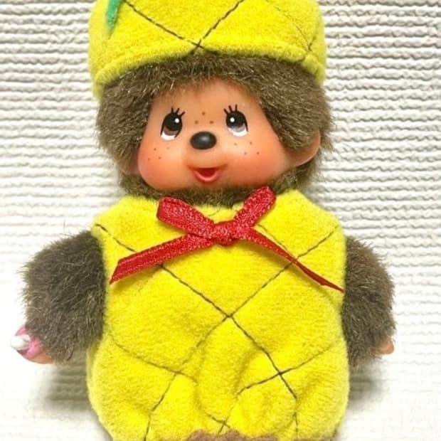 파인애플 몬치치 키링