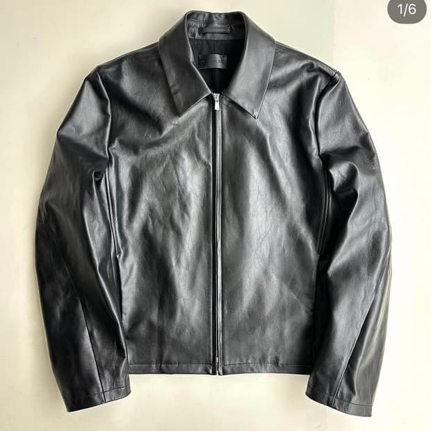 삽니다)포스트아카이브팩션 레더 자켓 6.0 L,XL