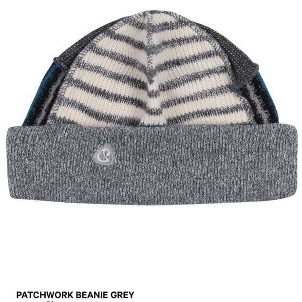 코이세이오 패치워크 비니 그레이 PATCHWORK BEANIE 