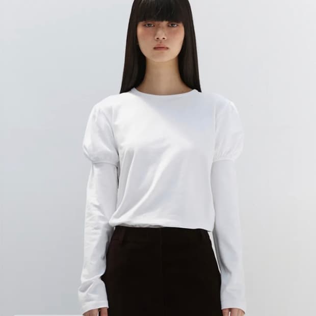 버뮬라 벌룬 레이어드 티