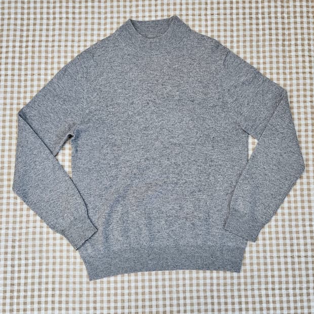 유니클로 캐시미어100 얇은 니트 남자100