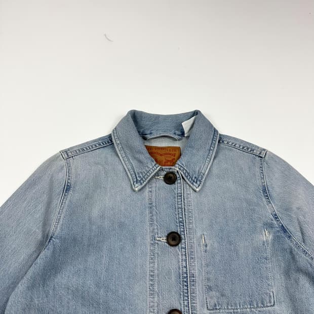 리바이스 오리지널 트러커 초어 데님자켓 (XS 여성추천)