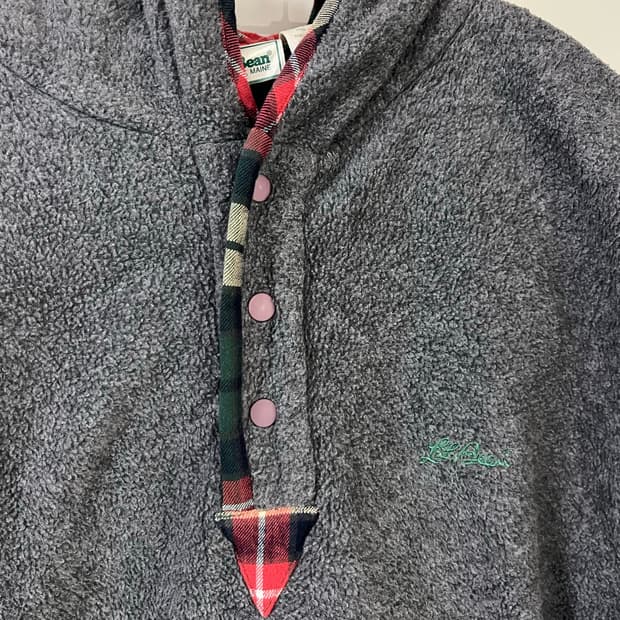 LL Bean 엘엘빈 후드 플리스