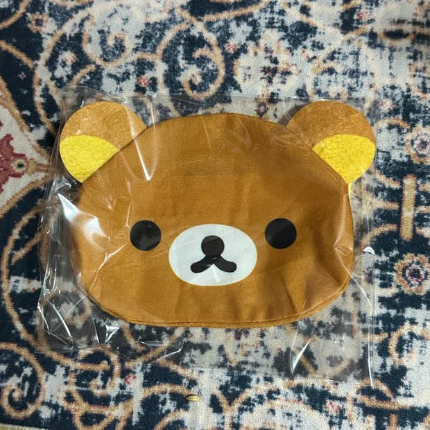 리락쿠마 페이스 파우치 가챠