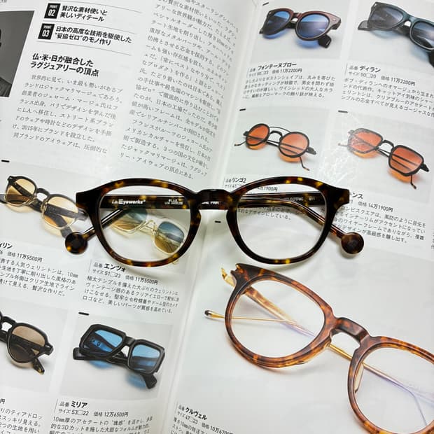 L.A. EYEWORKS 엘에이아이웍스 뿔테 아넬 안경