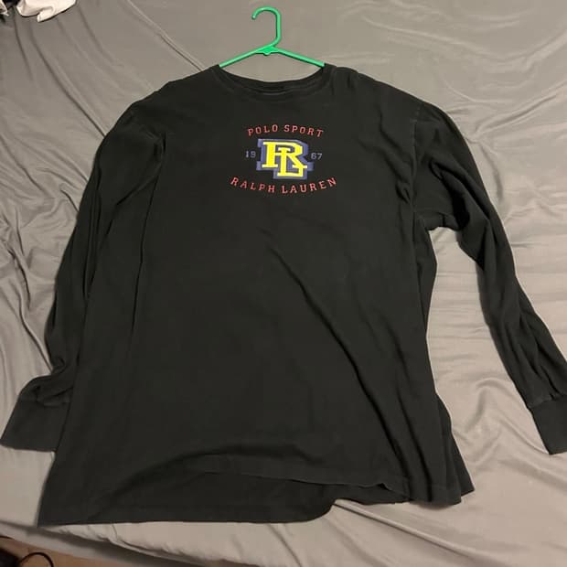 [폴로 스포츠 대방출] 90s 폴로스포츠 수소봉제 롱슬리브