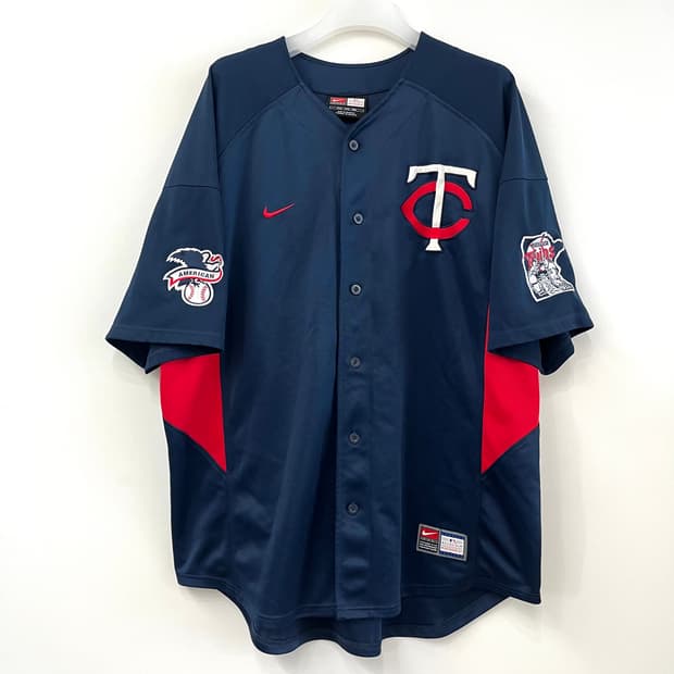 나이키 MLB 미네소타 트윈스 요한 산타나 반팔 유니폼