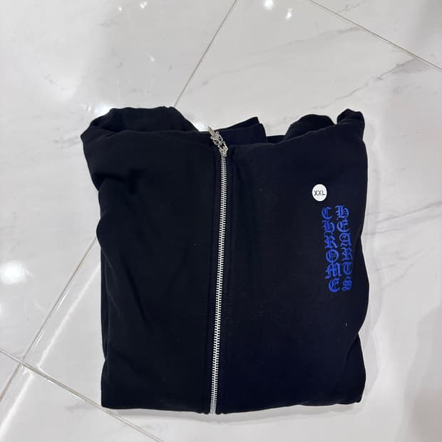 크롬하츠 버티컬 써멀 후드집업