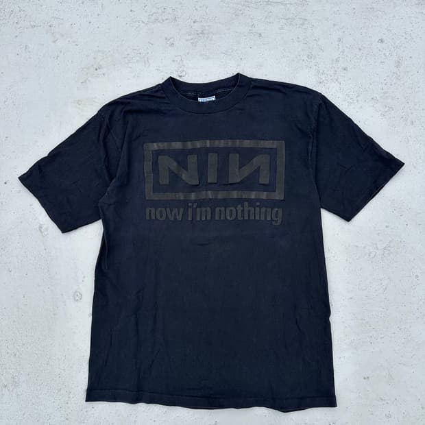  90s Nine inch nails 빈티지 나인인치네일스 밴드티 L