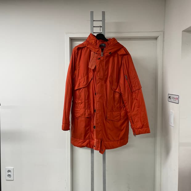 폴로 랄프로렌 N3B 누빔 자켓 오렌지 M