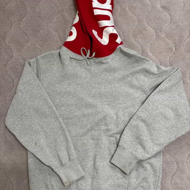 슈프림 컬리지에이트 패치워크 후드