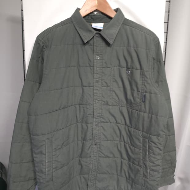 컬럼비아 퀼팅 셔츠 M ✨️정품✨️