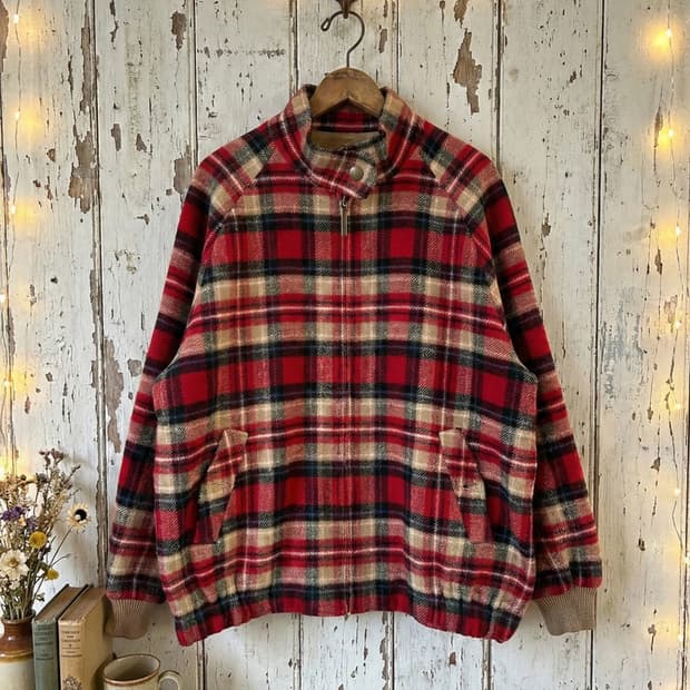 펜들턴(PENDLETON) 울 체크 자켓