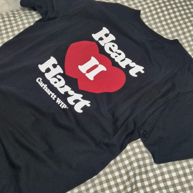 칼하트윕 하트 2 하트 티셔츠 블랙 Heart II Hartt