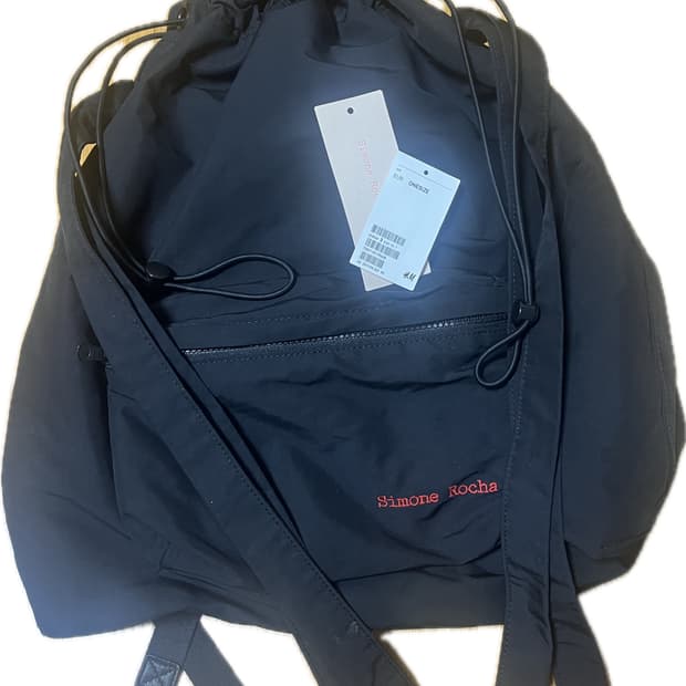 시몬로샤 h&m 보우 백팩