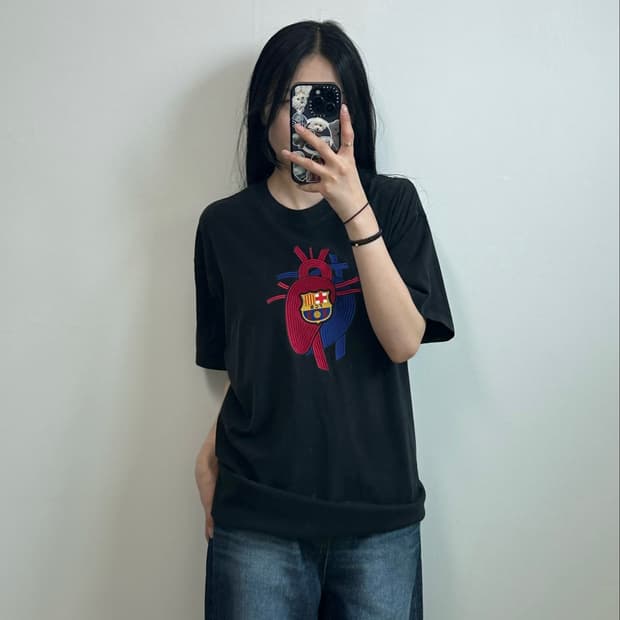 나이키 x 파타 x 바르셀로나 맥스 90 반팔 티셔츠