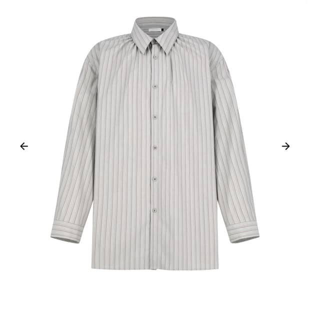 아모멘토 스프라이트 셔링 오버사이즈 셔츠