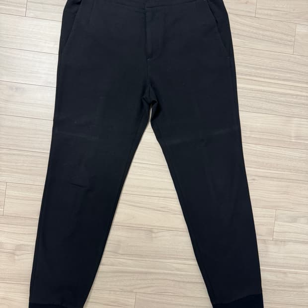 타임옴므 블랙 조거 팬츠