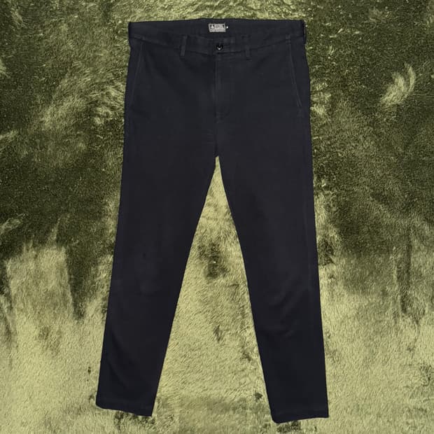 [M] 히스테릭 글래머 코튼 폴리 블렌디드 이지 팬츠 블랙