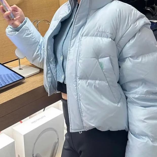 인스턴트펑크 멀티웨이 구스 다운 패딩