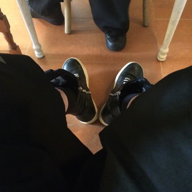 Rick owens monochrome 검검흰 41.5