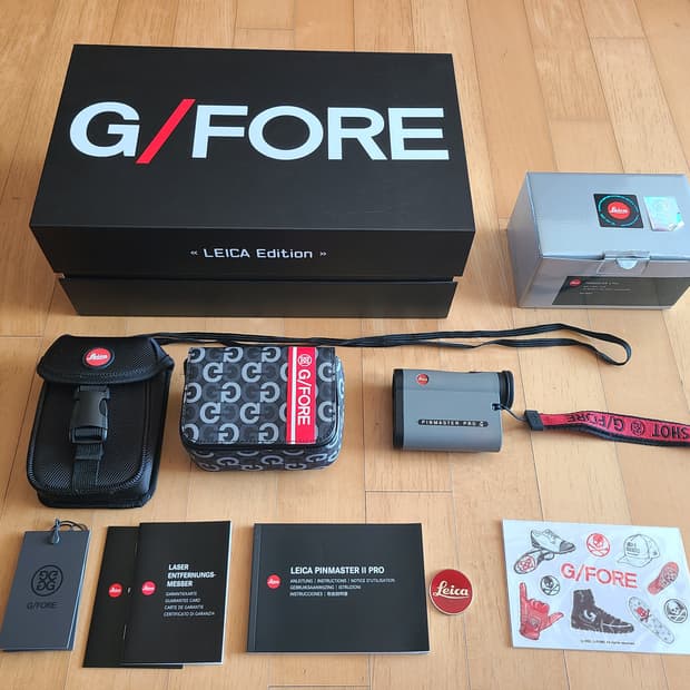 라이카 지포어 에디션 핀마스터2 프로 골프 거리측정기