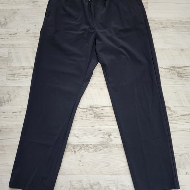 나일론 혼방 밴딩 이지 팬츠. XXL(33,34,35) 블랙 츄리닝 바지