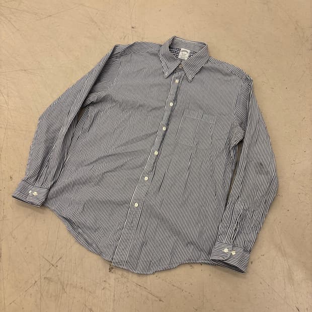 브룩스브라더스 씨어써커 스트라이프 셔츠