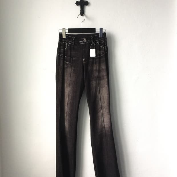 Full printing cotton pants