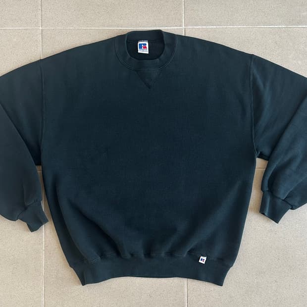 90s 빈티지 러셀 스웻셔츠 XL USA