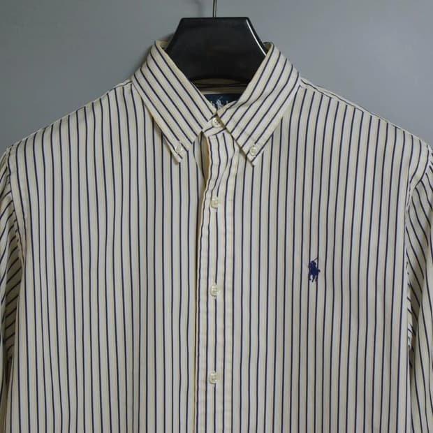 랄프로렌 스트라이프 셔츠 100