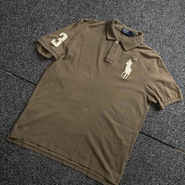 폴로 랄프로렌 빅포니 브라운 피케이 티셔츠 2193